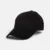Cp01 cotton baseball cap 6-panel black colour view