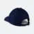 Cp01 cotton baseball cap 6-panel denim blue back view
