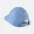 Cp01 cotton baseball cap 6-panel light blue back view