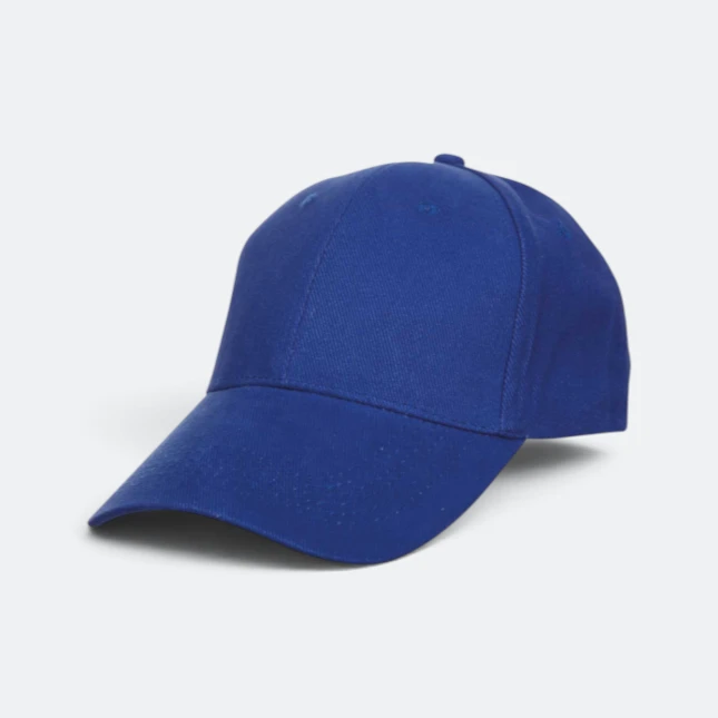 Cp01 cotton baseball cap 6-panel royal colour view