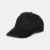 CP05 Polyester Baseball Cap 5-Panel Velcro Black Cp05 polyester baseball cap 5-panel velcro black colour view