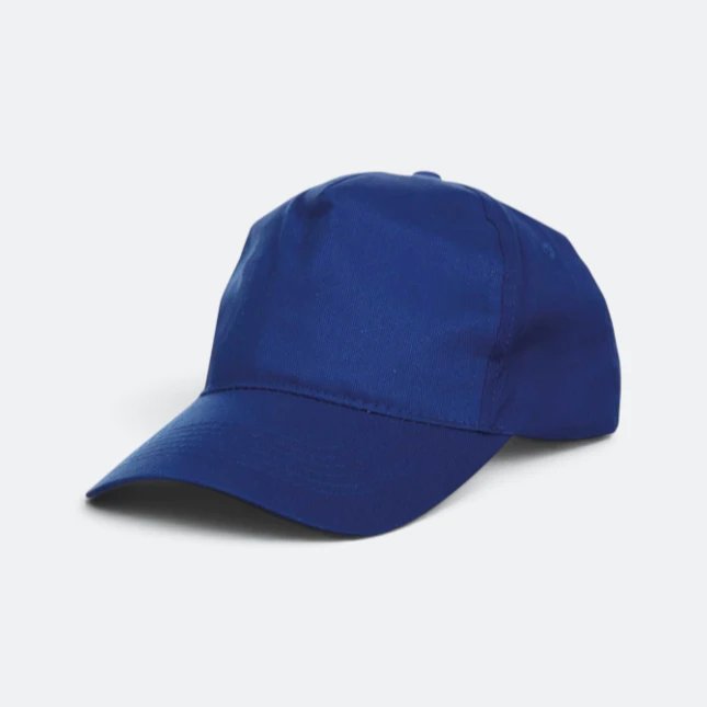 CP05 Polyester Baseball Cap 5-Panel Velcro Royal Cp05 polyester baseball cap 5-panel velcro royal colour view