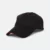 CP09 Polyester Baseball Cap Sandwich Peak Black Cp09 polyester baseball cap sandwich peak black colour view