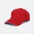 CP09 Polyester Baseball Cap Sandwich Peak Red Cp09 polyester baseball cap sandwich peak red colour view