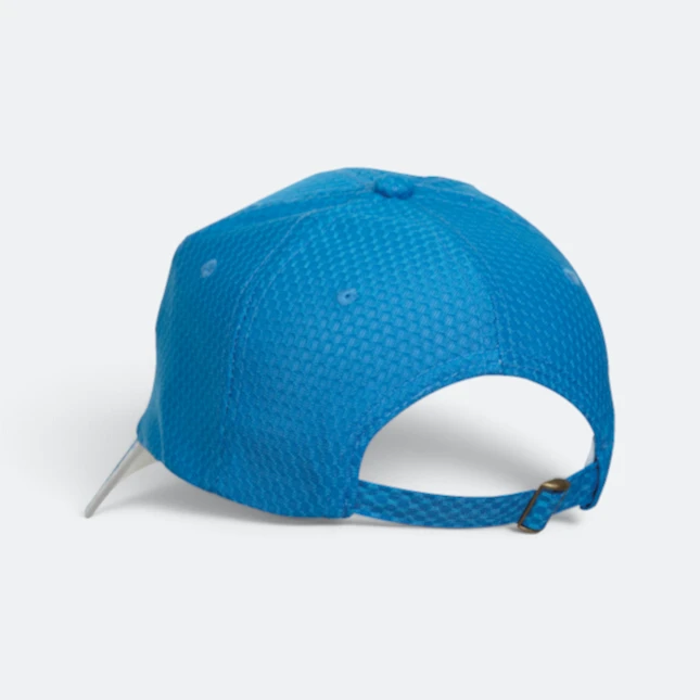 Cp13 polyester baseball cap two-tone back view