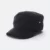 Cp21 cotton military cap black colour view