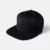 Cp23 polyester snapback cap black colour view
