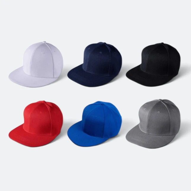 Cp23 polyester snapback cap all colours