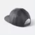 Cp23 polyester snapback cap dark grey back view