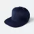 Cp23 polyester snapback cap navy colour view