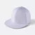 Cp23 polyester snapback cap white colour view