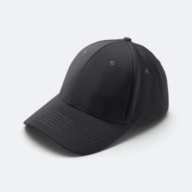 CP27 Polyester Baseball Cap 13 Colours Charcoal Cp27 polyester baseball cap 13 colours charcoal colour view