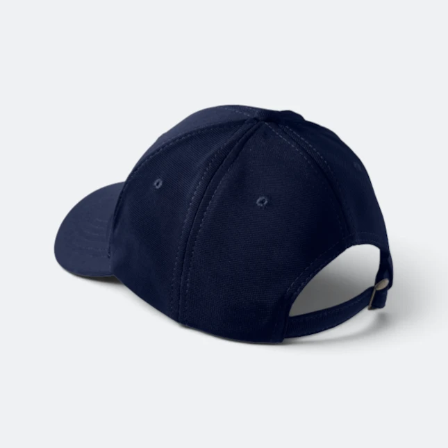 CP27 Polyester Baseball Cap 13 Colours Navy Cp27 polyester baseball cap 13 colours navy back view