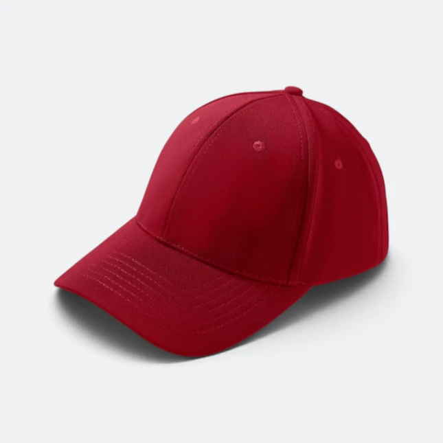 CP27 Polyester Baseball Cap 13 Colours Red Cp27 polyester baseball cap 13 colours red colour view