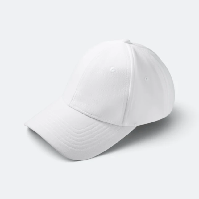 CP27 Polyester Baseball Cap 13 Colours White Cp27 polyester baseball cap 13 colours white colour view
