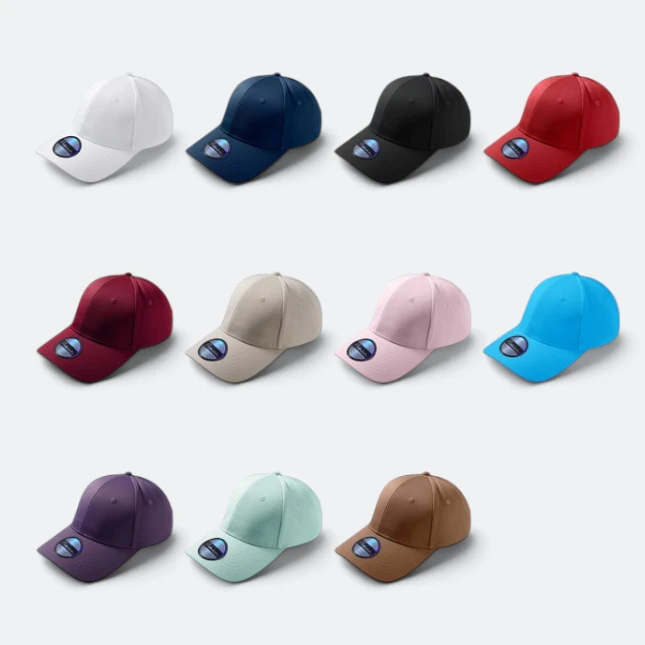 Cp28 premium polyester baseball cap all colours