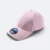 Cp28 premium polyester baseball cap pink colour view