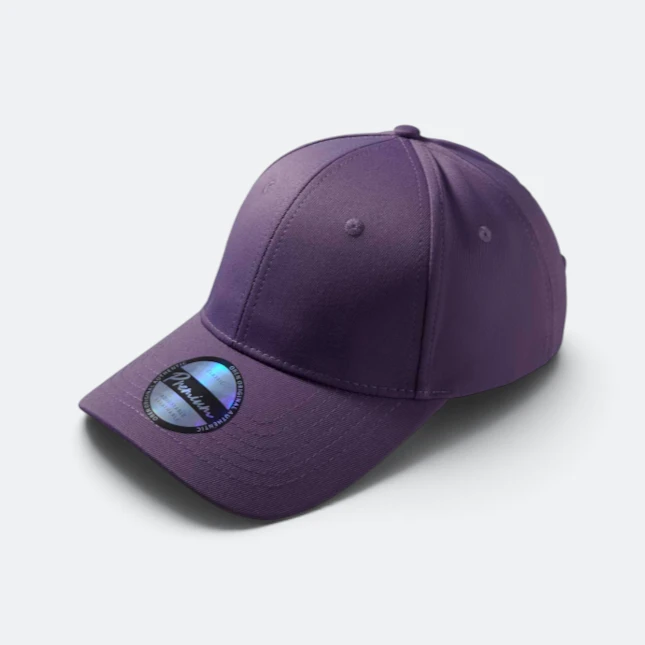 Cp28 premium polyester baseball cap ultra violet colour view