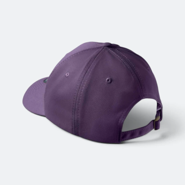 Cp28 premium polyester baseball cap ultra violet back view