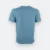Ct51 comfy cotton short sleeve basic t-shirt air force blue back view