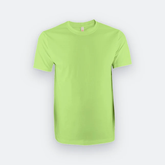 Ct51 comfy cotton short sleeve basic t-shirt avocado colour view