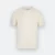 Ct51 comfy cotton short sleeve basic t-shirt beige cream colour view