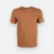 Ct51 comfy cotton short sleeve basic t-shirt caramel colour view