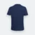 Ct51 comfy cotton short sleeve basic t-shirt dark blue melange back view