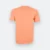 Ct51 comfy cotton short sleeve basic t-shirt light salmon back view