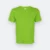 Ct51 comfy cotton short sleeve basic t-shirt lime green colour view