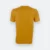 Ct51 comfy cotton short sleeve basic t-shirt mustard yellow back view