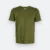 Ct51 comfy cotton short sleeve basic t-shirt olive colour view