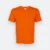 Ct51 comfy cotton short sleeve basic t-shirt orange colour view