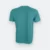 Ct51 comfy cotton short sleeve basic t-shirt teal back view
