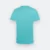 Ct51 comfy cotton short sleeve basic t-shirt tiffany blue back view