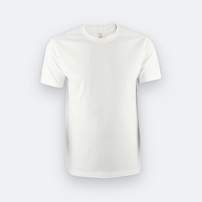 Ct51 comfy cotton short sleeve basic t-shirt white colour view