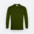 Ct54 comfy cotton long sleeve basic t-shirt army green colour view