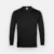 Ct54 comfy cotton long sleeve basic t-shirt black colour view