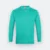 Ct54 comfy cotton long sleeve basic t-shirt emerald colour view