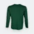 Ct54 comfy cotton long sleeve basic t-shirt forest green back view