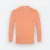 Ct54 comfy cotton long sleeve basic t-shirt light salmon colour view