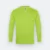 Ct54 comfy cotton long sleeve basic t-shirt lime green colour view