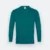 Ct54 comfy cotton long sleeve basic t-shirt midnight green colour view