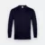 Ct54 comfy cotton long sleeve basic t-shirt navy colour view