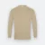 Ct54 comfy cotton long sleeve basic t-shirt sand colour view