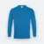Ct54 comfy cotton long sleeve basic t-shirt sea blue colour view
