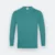 Ct54 comfy cotton long sleeve basic t-shirt teal colour view