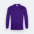 Ct54 comfy cotton long sleeve basic t-shirt violet colour view