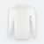 Ct54 comfy cotton long sleeve basic t-shirt white back view