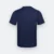 Ct60 superior cotton short sleeve basic t-shirt dark blue melange back view